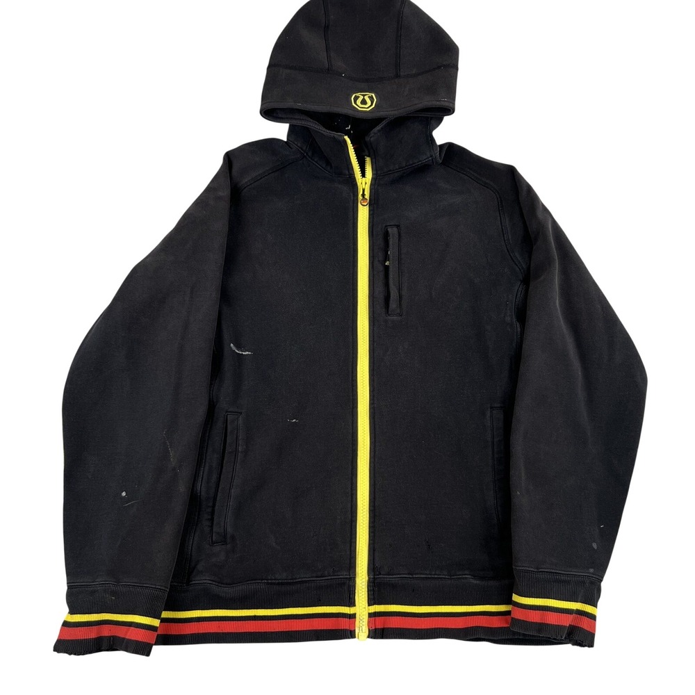 Lululemon Special Edition Vancouver 2010 Olympics Zip Hoodie Black L Thrashed